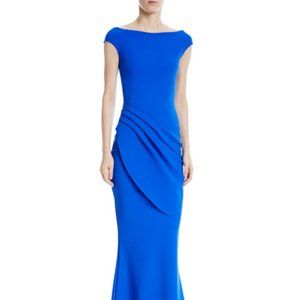 NWT Blue Chiara Boni Chiku Gown Sz 8